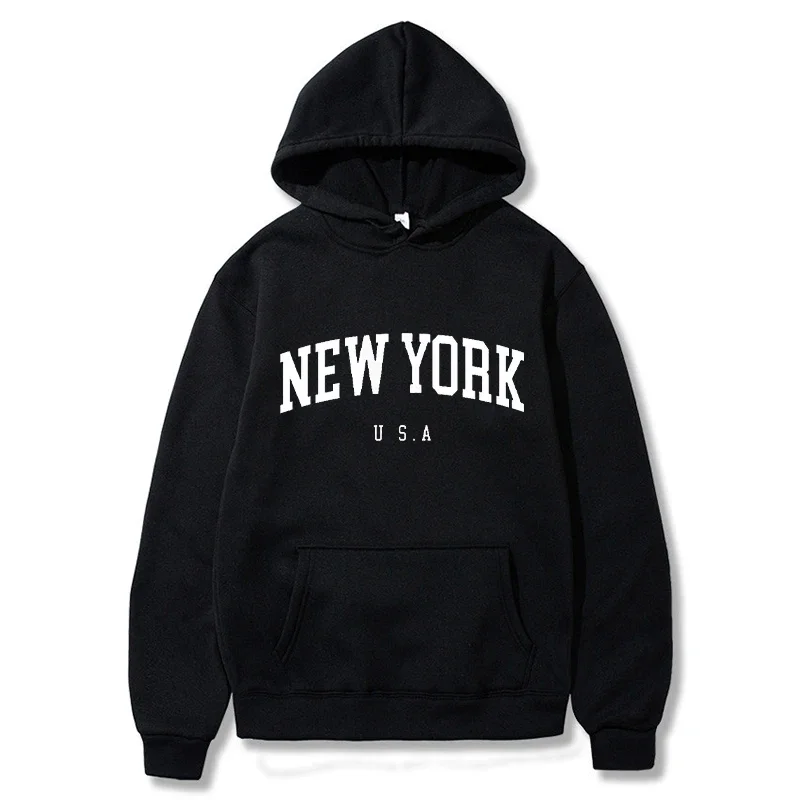 Winter Clothing New York - Sweat-shirt à capuche pour hommes et
