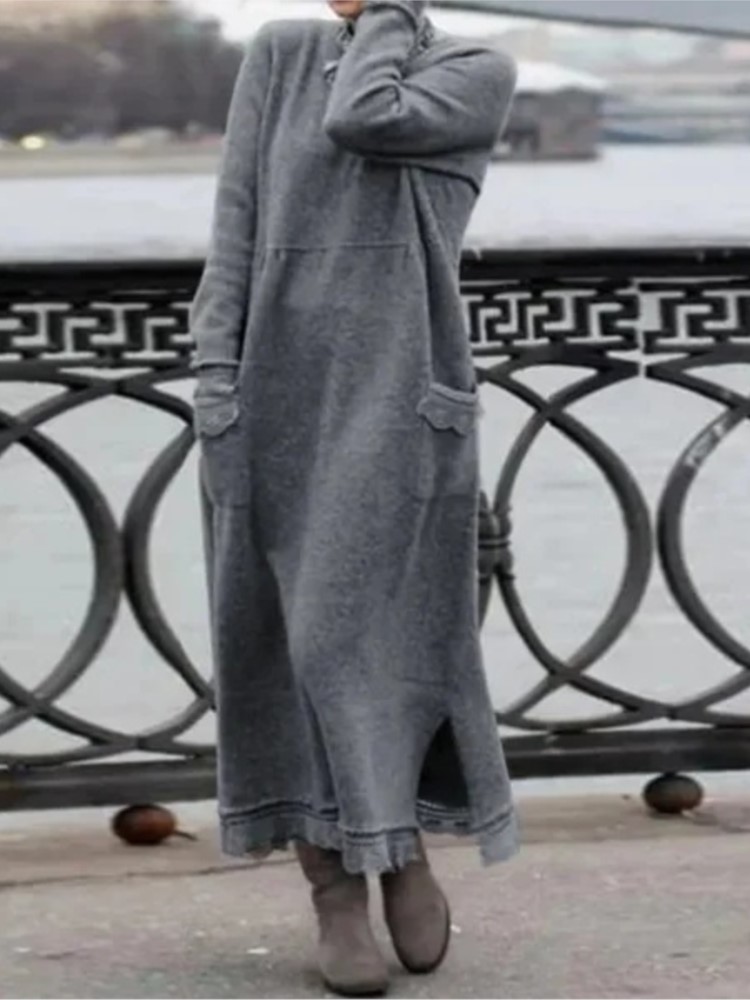 Winter Clothing Pinterest - Robe longue en dentelle pour femmes,