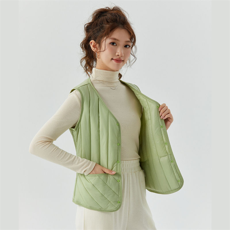 Padded Vest Gilet - Gilet en molleton Sherpa extra épais