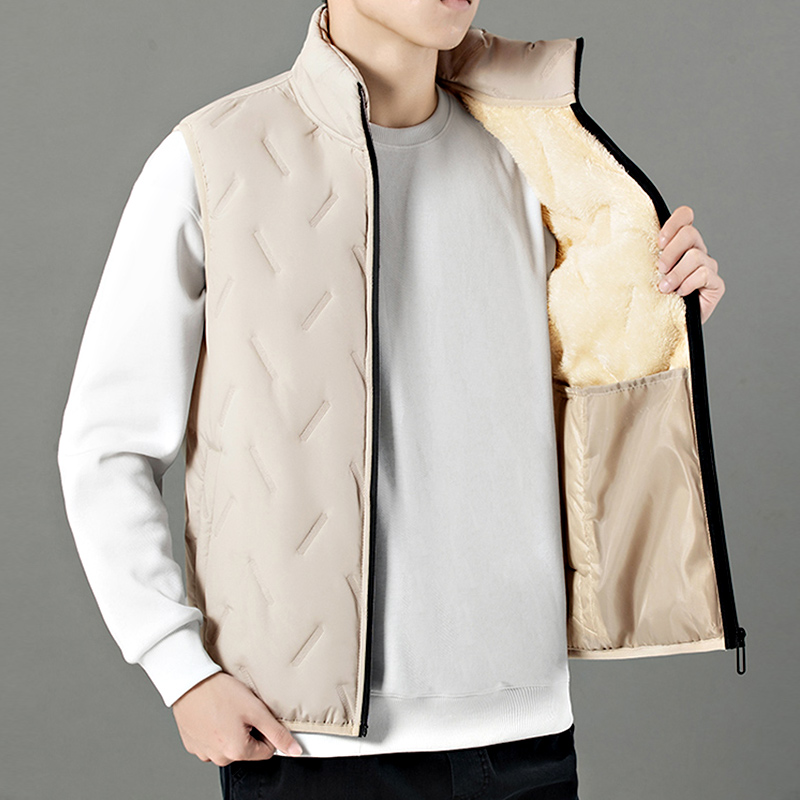 Padded Vest Gilet - Gilet matelassé rembourré pour homme, doublé