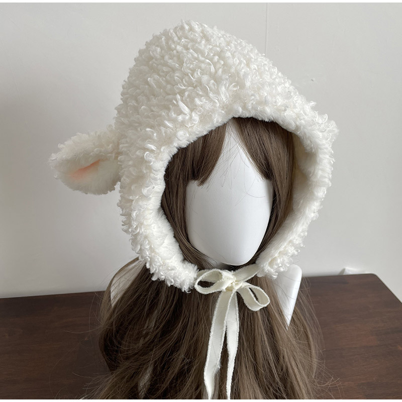 Winter Clothing Leg Warmers - Chapeau chaud en peluche de mouton