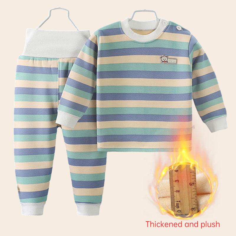 Winter Clothing For Toddlers - Épaissir chaud en peluche enfants ensembles
