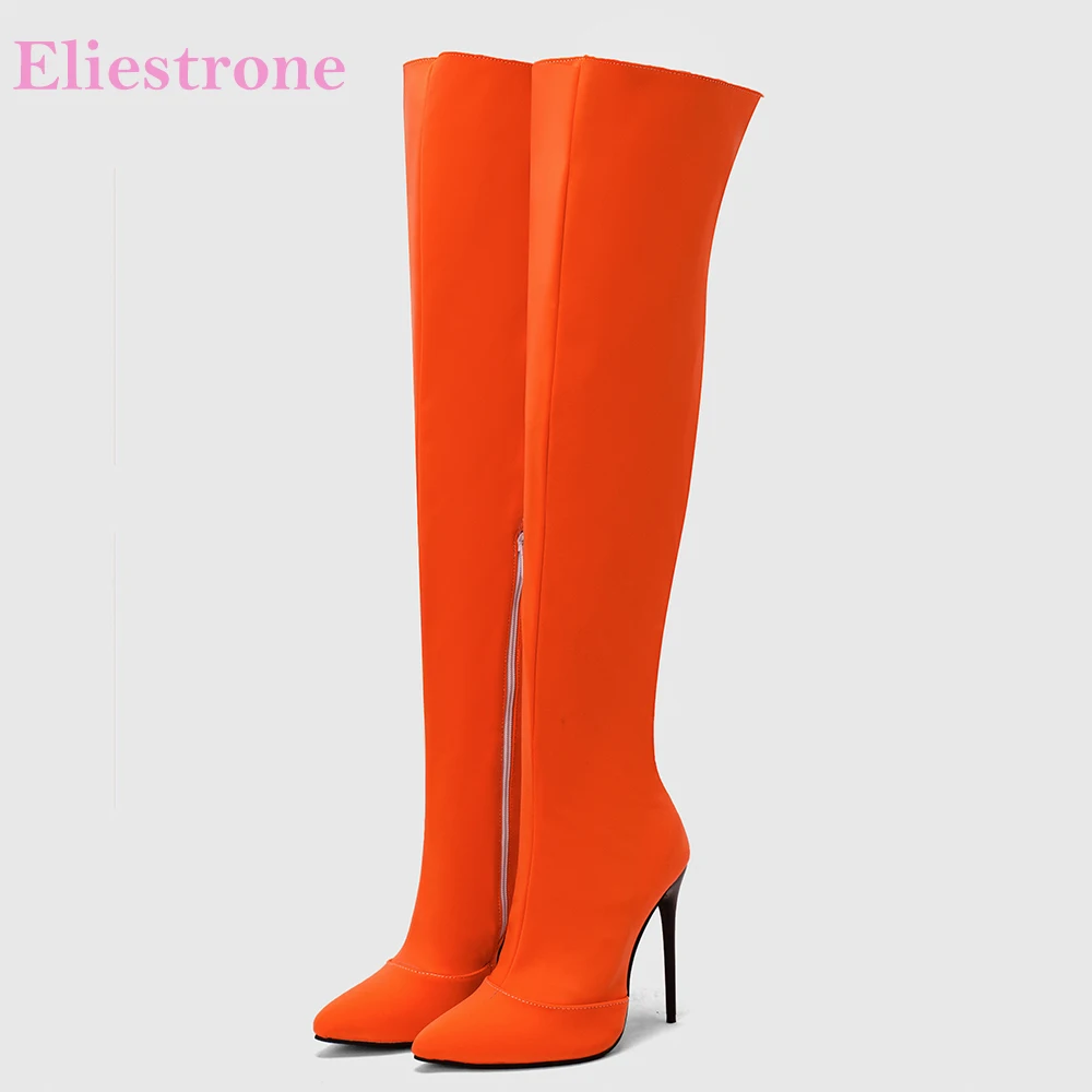 Winter Clothing For Woman - Nouveau hiver Glamour Orange jaune femmes