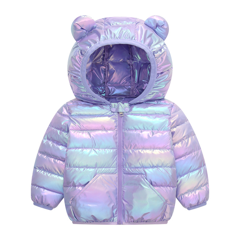 Winter Clothing For Toddlers - Doudoune à capuche en coton pour