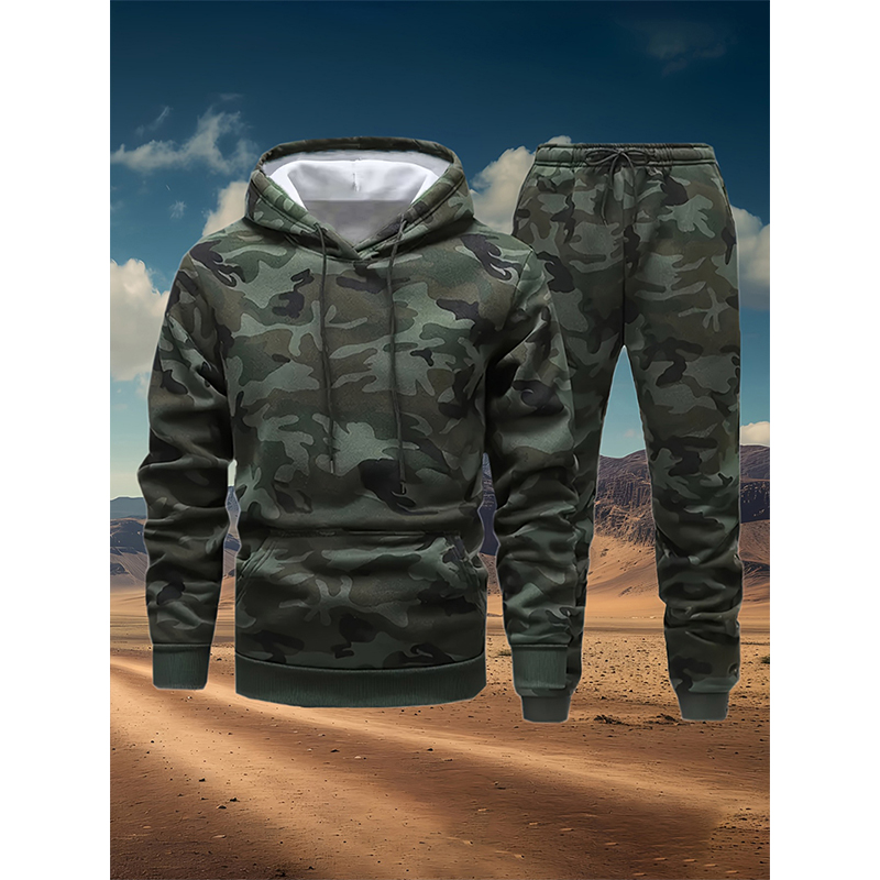 Winter Clothing For Woman - Ensembles de survêtements camouflage 3D imprimés