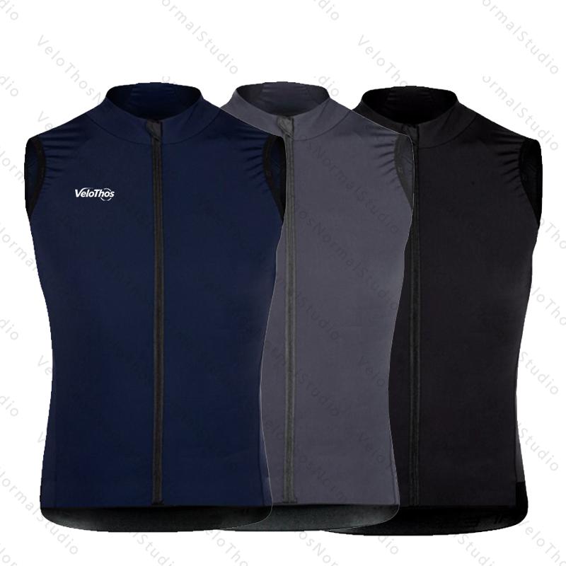 Padded Vest Gilet - Gilet de cyclisme VeloThos 2026 coupe-vent