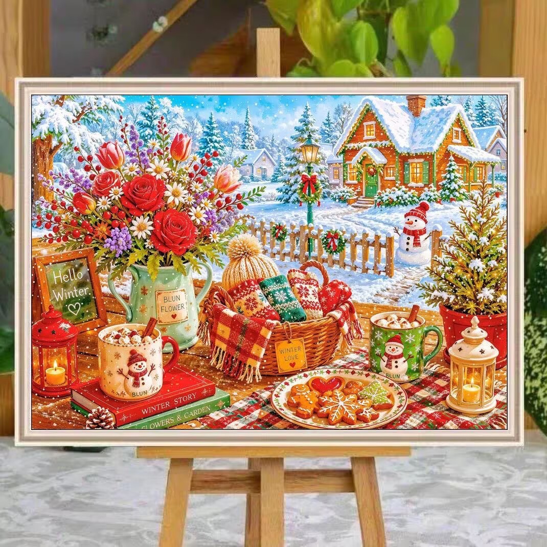 Winter Clothing Pinterest - Kits de broderie au point de