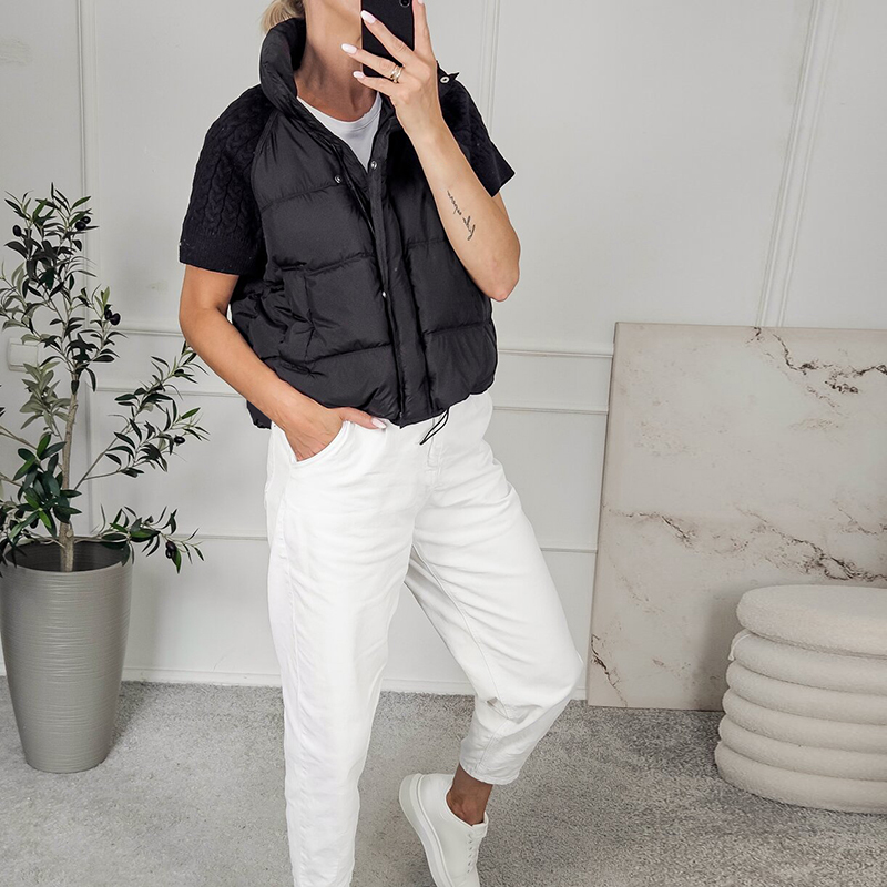 Gilet matelassé court chic pou - Padded Vest Gilet avis et prix