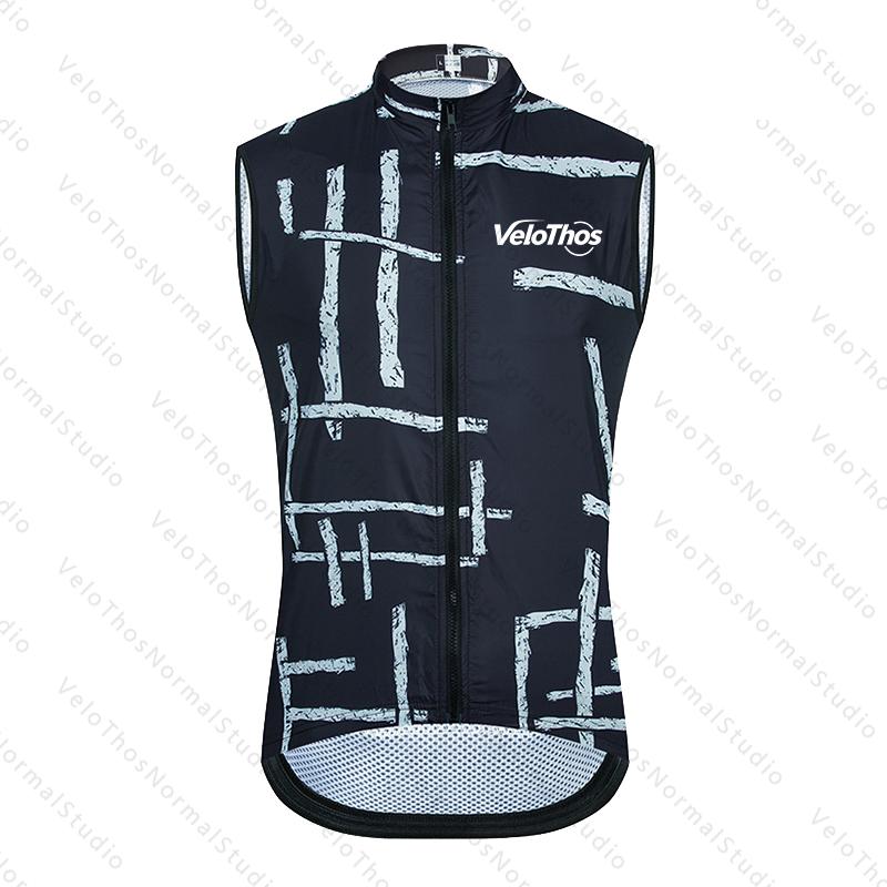 Gilet de cyclisme VeloThos cou - Padded Vest Gilet avis et prix