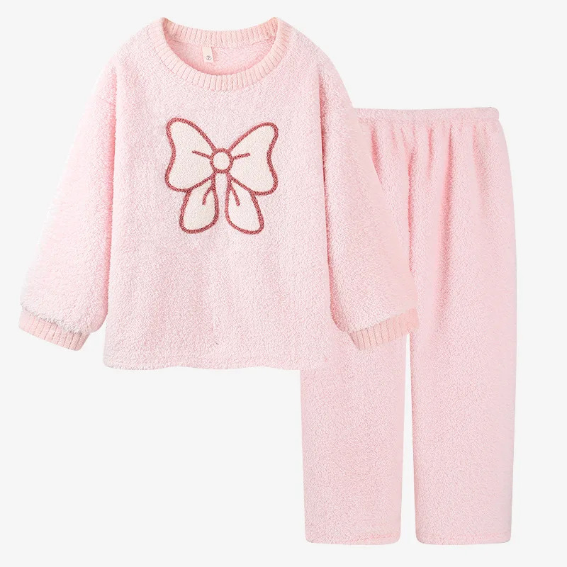 Pyjama à nœud papillon rose, m - Winter Clothing For Woman avis et prix