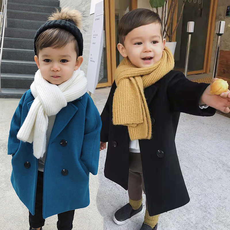 Pardessus en laine à double bo - Winter Clothing For Toddlers avis et prix