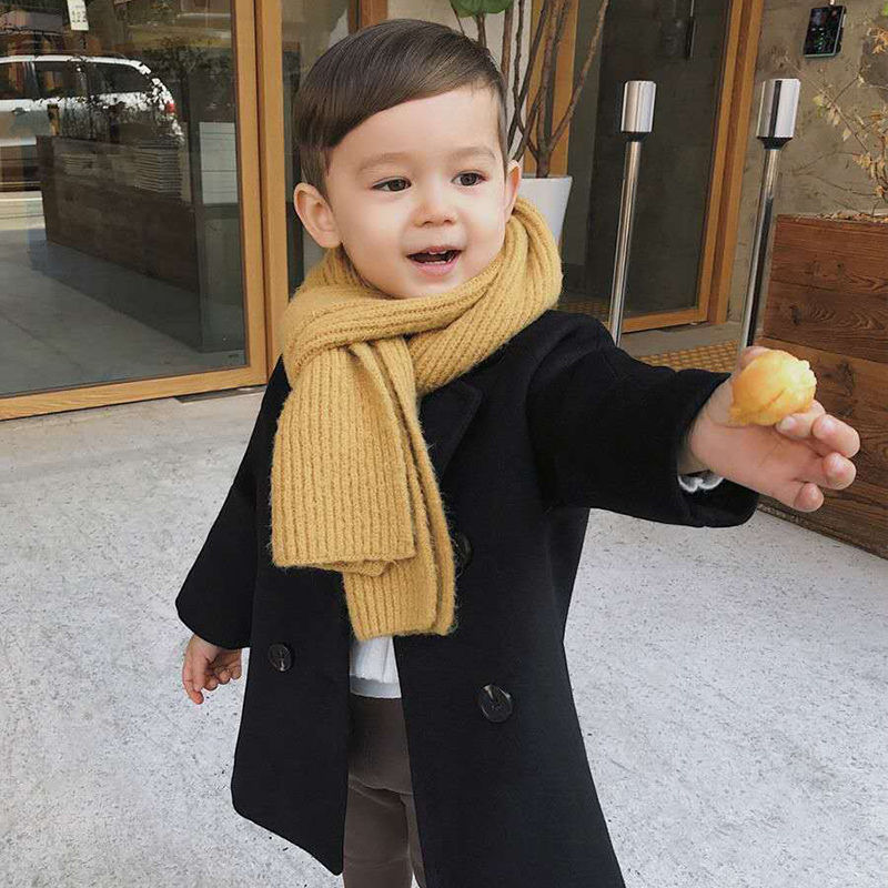 Pardessus en laine à double bo - Winter Clothing For Toddlers avis et prix