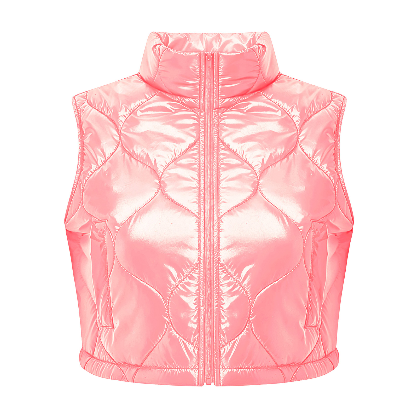 Gilet court matelassé en coton - Padded Vest Gilet avis et prix