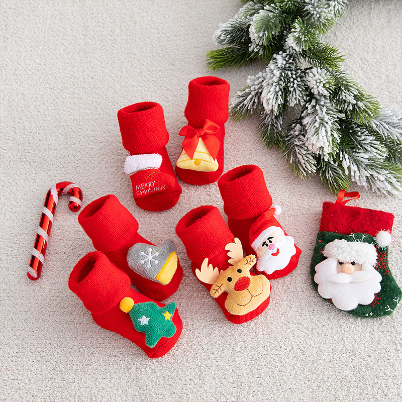 Chaussettes de Noël épaisses e - Winter Clothing For Toddlers avis et prix