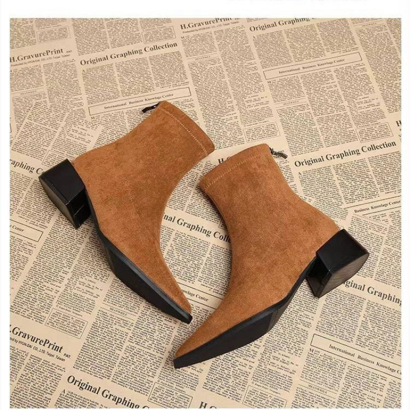 Nouvelles bottines modernes à  - Winter Clothing For Woman avis et prix