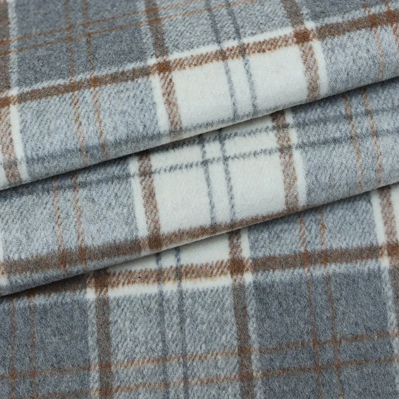 Tissu en laine à carreaux vint - Winter Clothing For Woman avis et prix