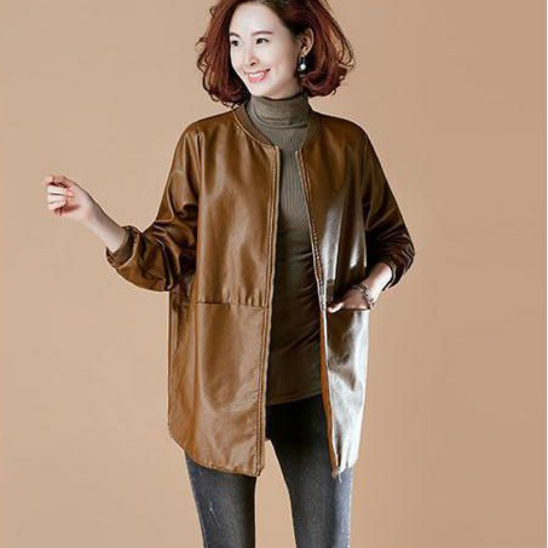 Veste en cuir à manches longue - Winter Clothing Pinterest avis et prix