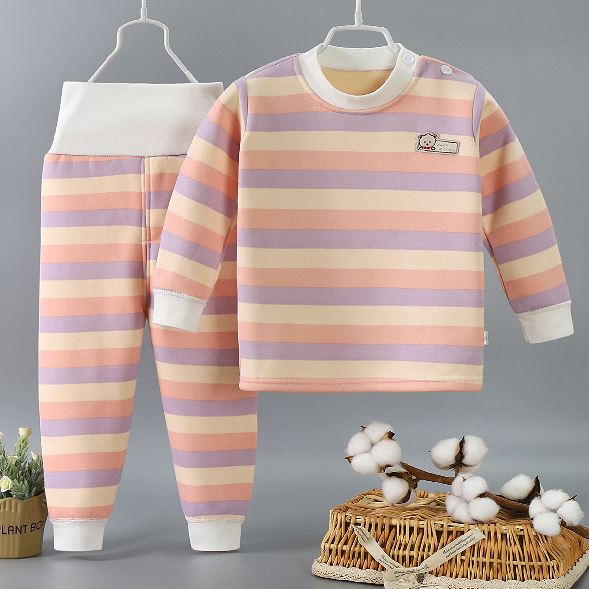 Épaissir chaud en peluche enfa - Winter Clothing For Toddlers avis et prix