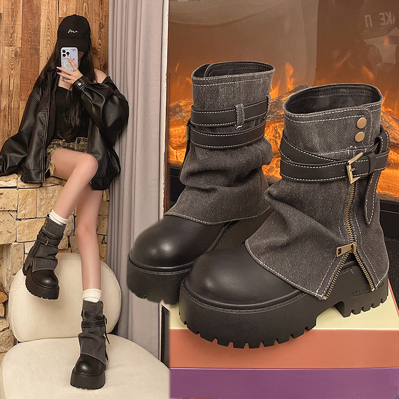 Bottines pour femmes, style co - Winter Clothing For Woman avis et prix