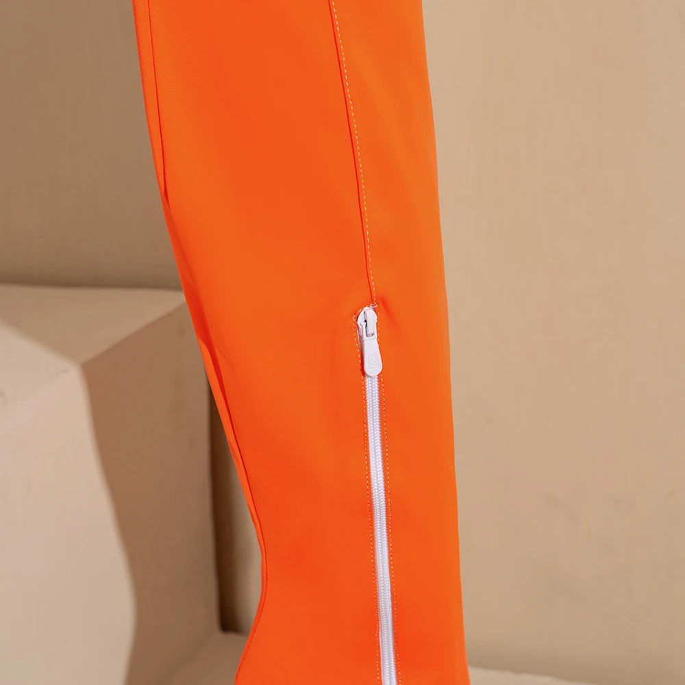 Nouveau hiver Glamour Orange j - Winter Clothing For Woman avis et prix