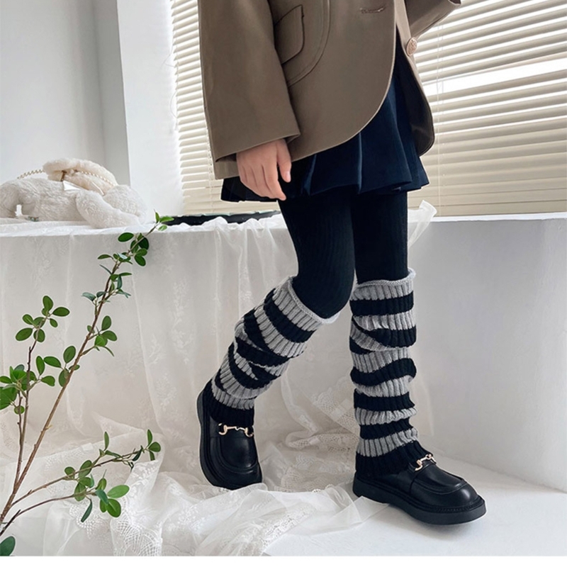 Chaussettes hautes en tricot,  - Winter Clothing Leg Warmers avis et prix