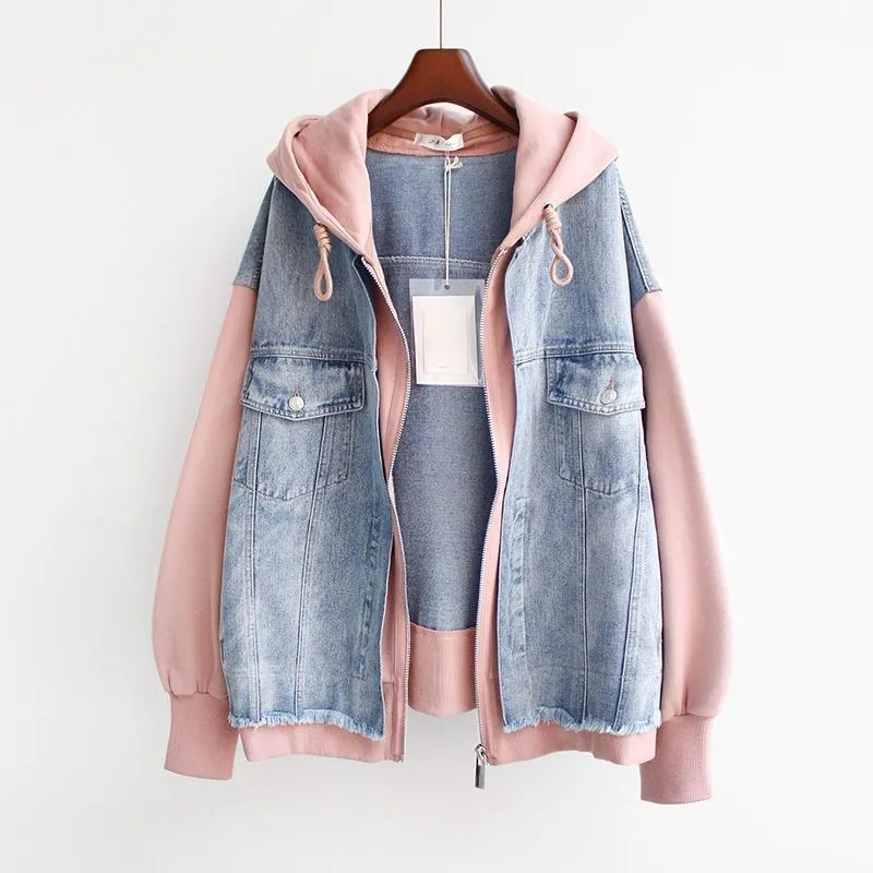 Faux deux vestes en jean pour  - Winter Clothing Pinterest avis et prix