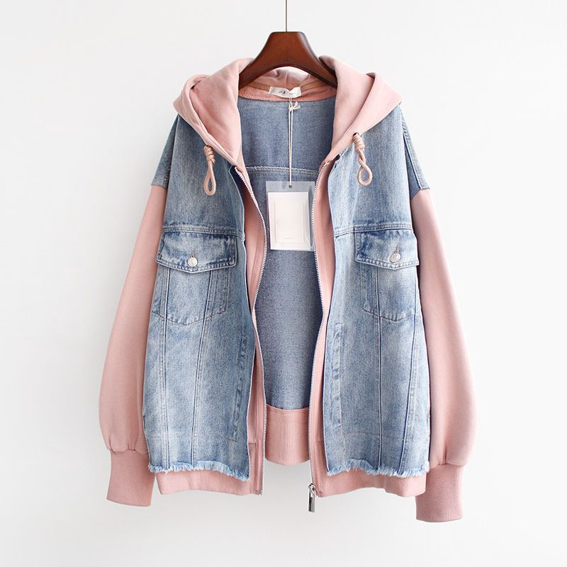 Faux deux vestes en jean pour  - Winter Clothing Pinterest avis et prix