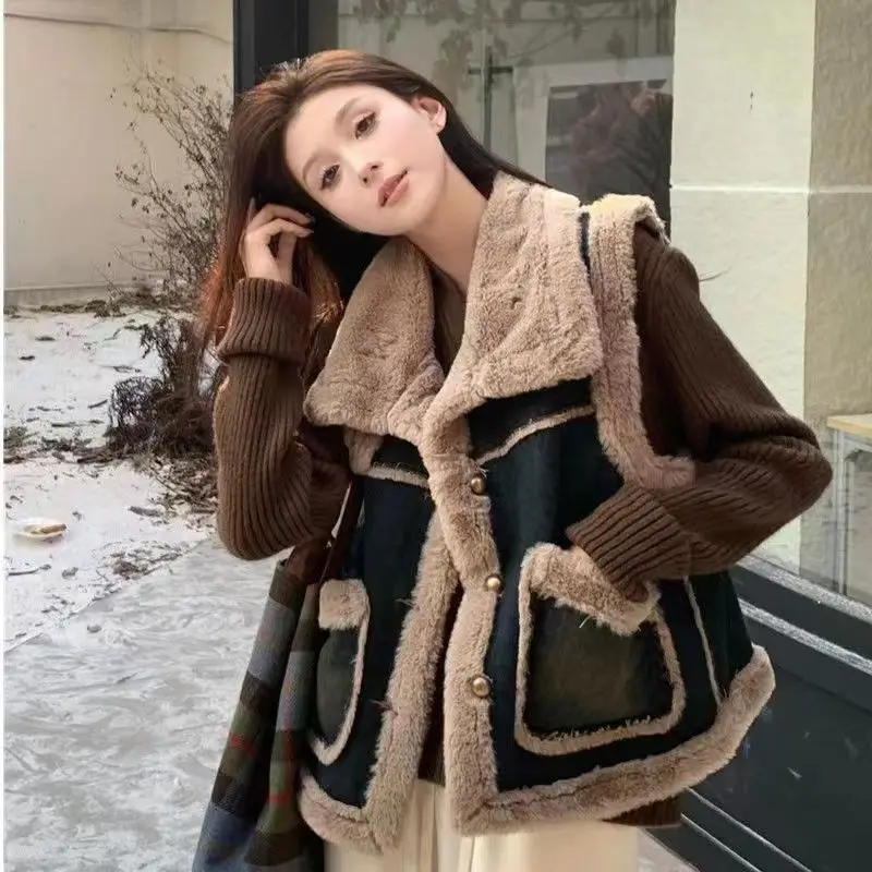 Giletes en velours de vison po - Padded Vest Gilet avis et prix