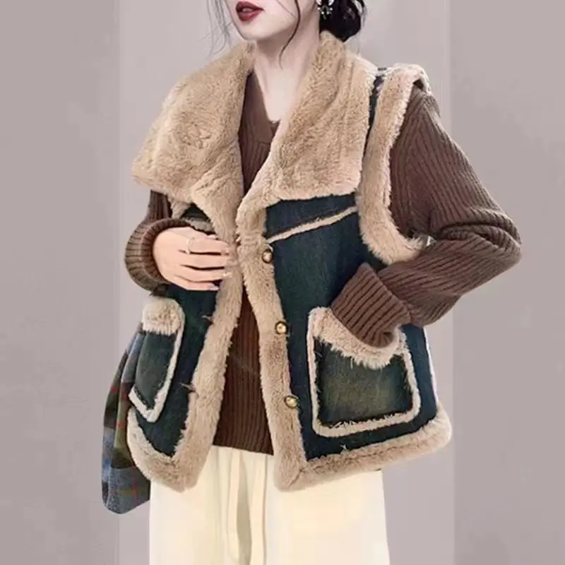 Giletes en velours de vison po - Padded Vest Gilet avis et prix
