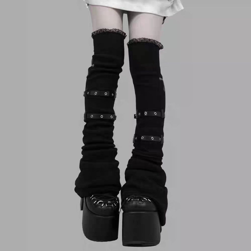 Chaussettes coréennes Y2K Spic - Winter Clothing Leg Warmers avis et prix