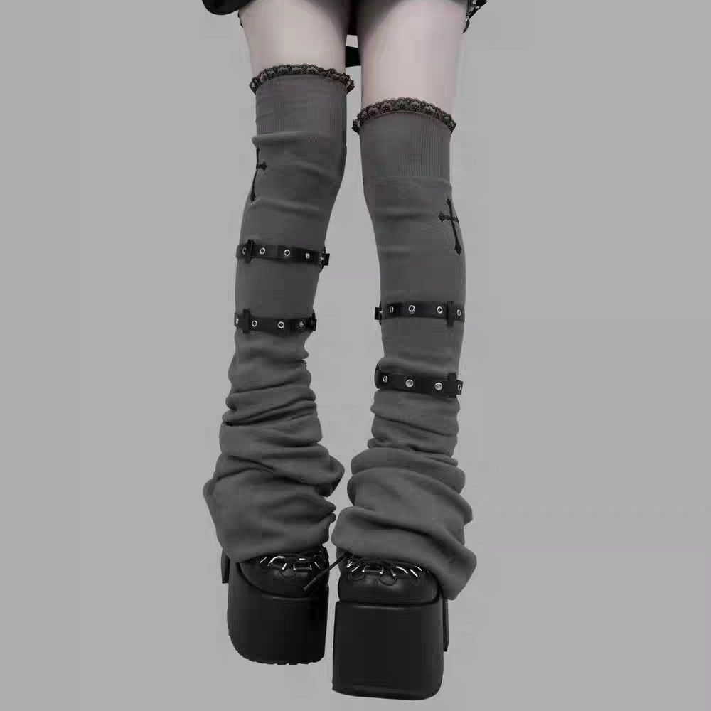 Chaussettes coréennes Y2K Spic - Winter Clothing Leg Warmers avis et prix