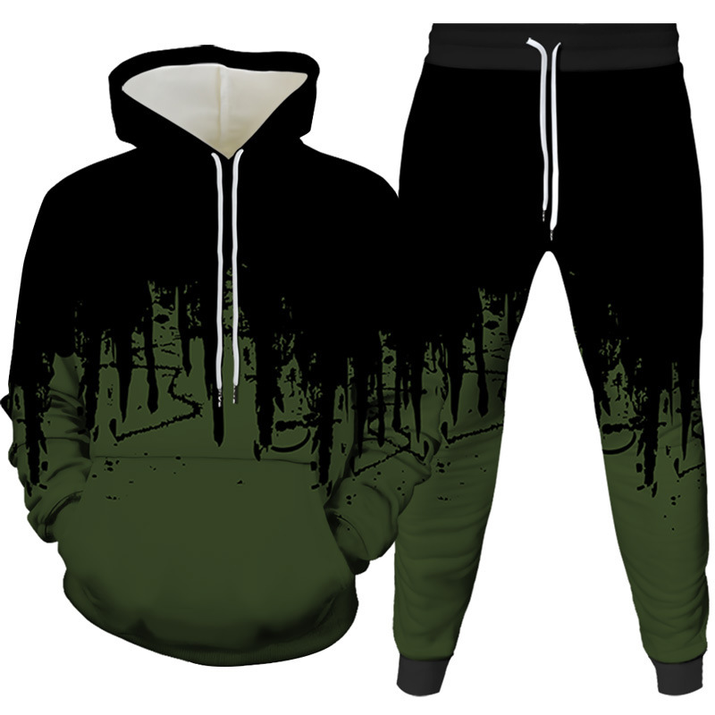 Peinture à l'encre 3D imprimé  - Winter Clothing Hoodie avis et prix