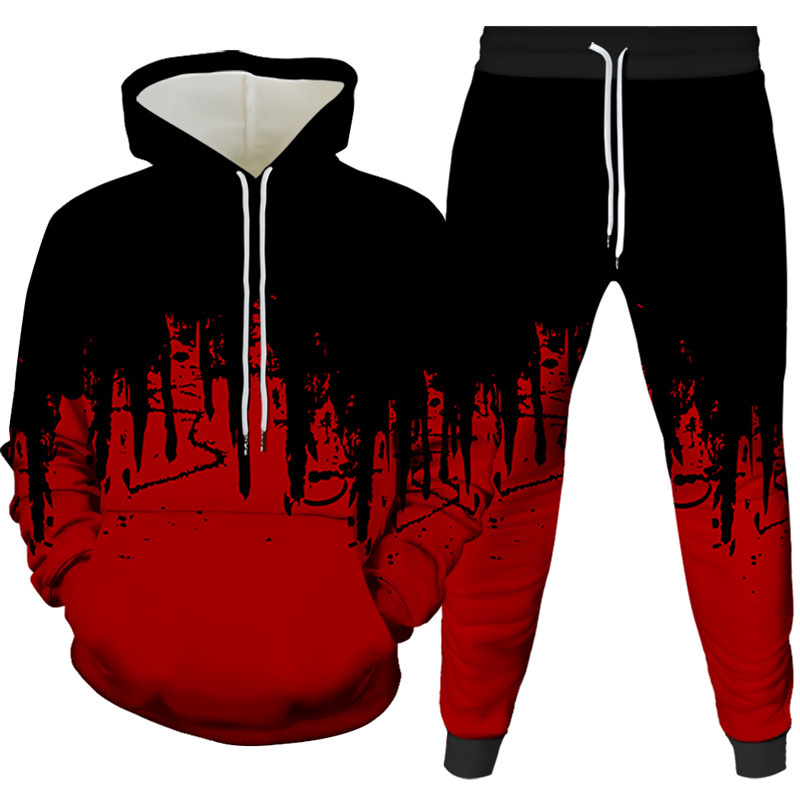 Peinture à l'encre 3D imprimé  - Winter Clothing Hoodie avis et prix