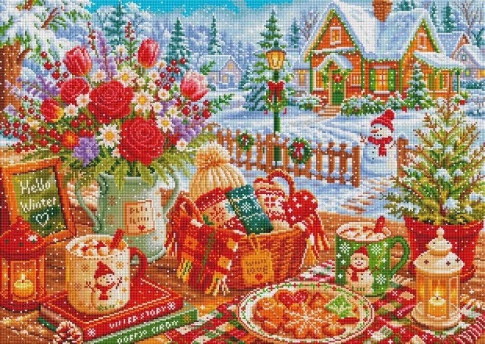 Kits de broderie au point de c - Winter Clothing Pinterest avis et prix